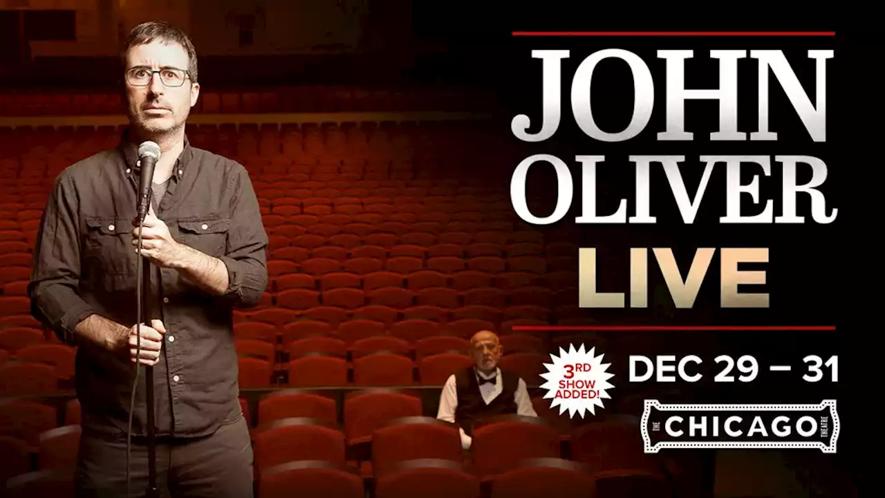 John Oliver Tickets | Event Dates & Schedule | Ticketmaster.com