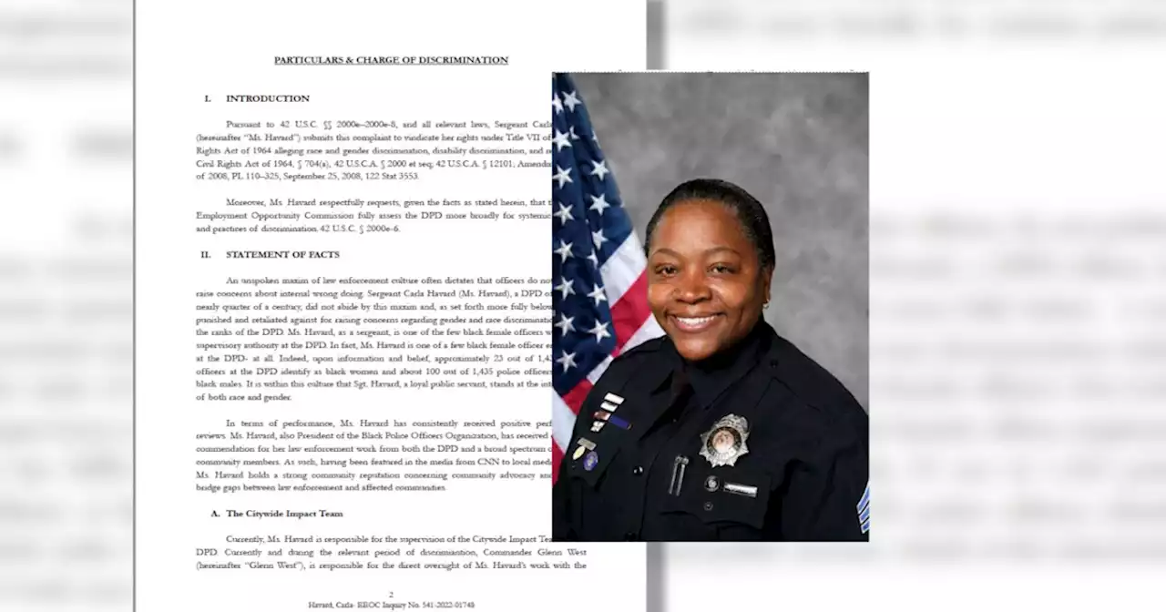 Complaint: Sergeant alleges 'systemic patterns and practices of discrimination' within Denver PD