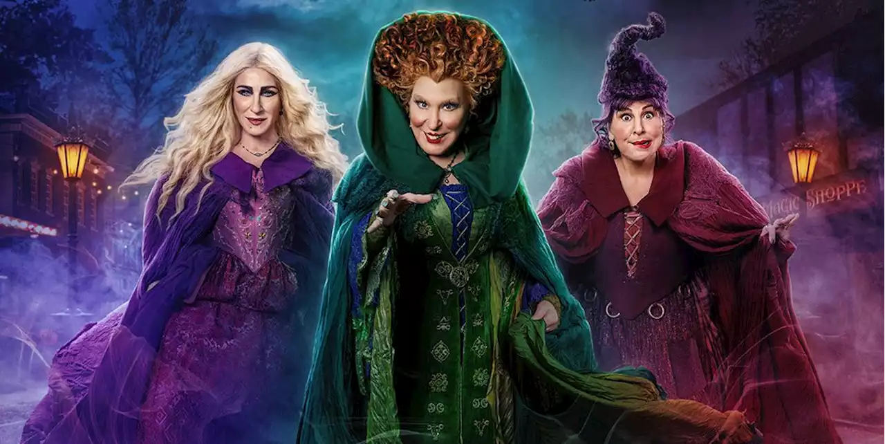 Hocus Pocus 2's first look at Drag Race trio as Sanderson Sisters