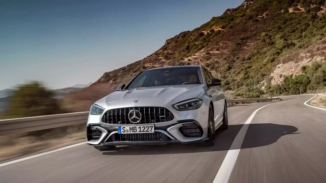 New Mercedes-AMG C63 S E Performance revealed with 670bhp hybrid powertrain | Evo