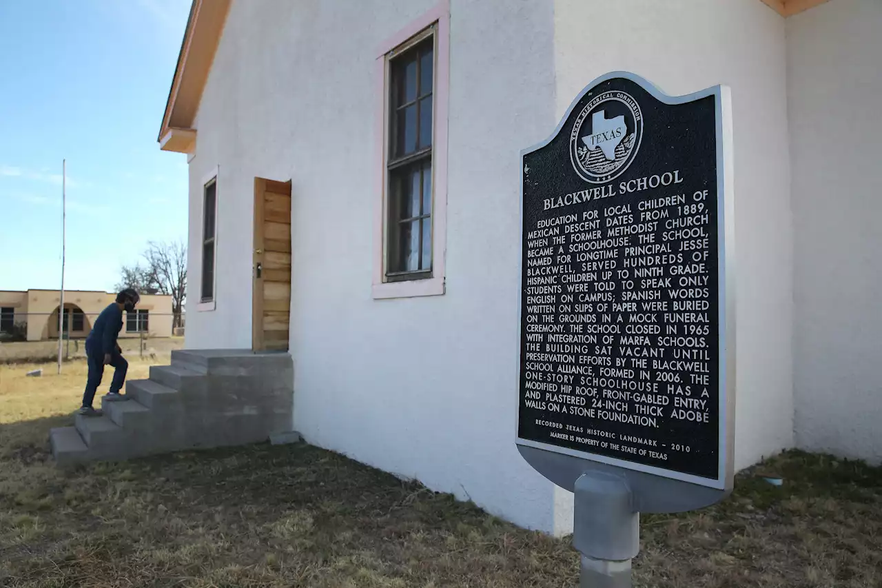 Once-segregated Marfa school gets historic designation