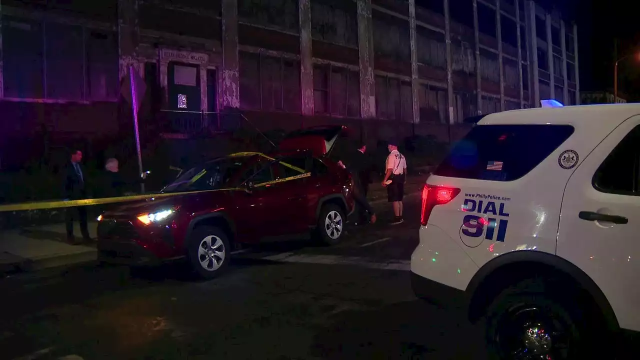 Police: Driver injured in crossfire shooting that erupted near busy Philadelphia rec center