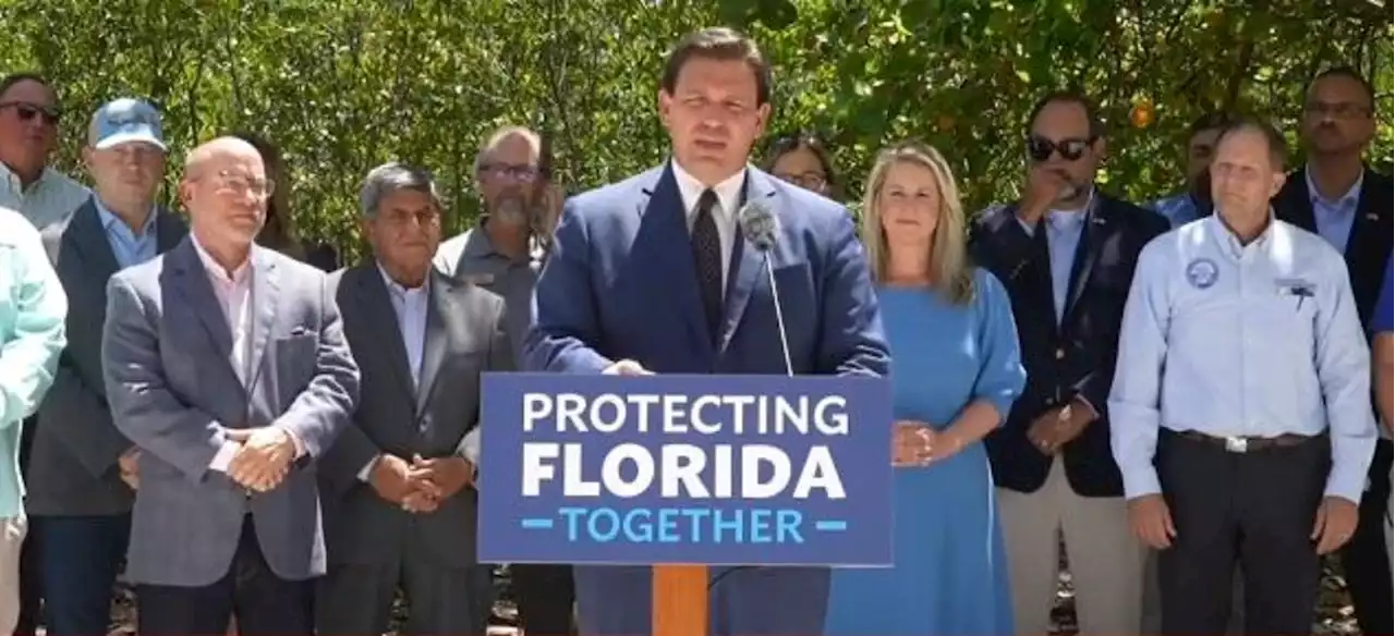 Former Democratic Palm Beach County mayor endorses Florida Gov. Ron DeSantis' re-election bid