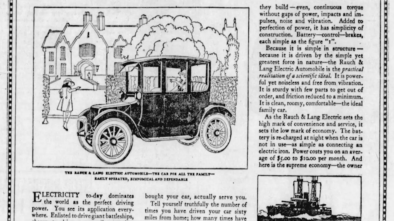 This Electric Car Ad From 1921 Asked Drivers to be Honest