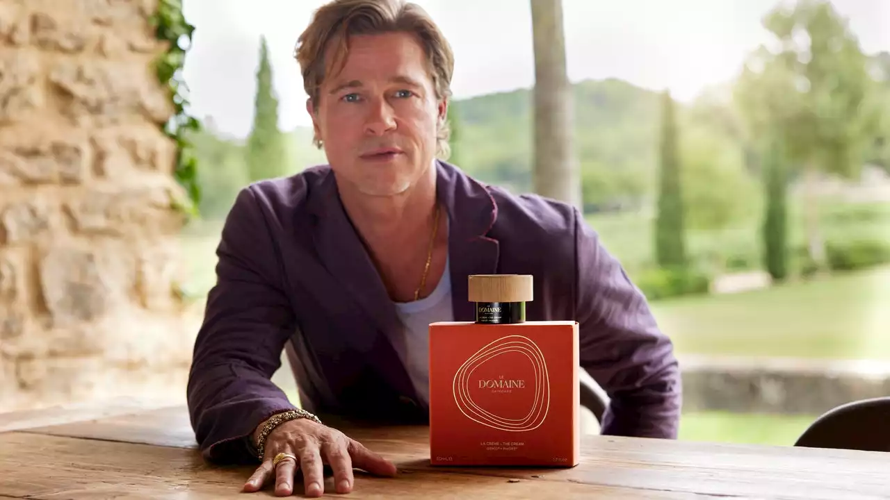 Brad Pitt lance (enfin) sa propre marque de beauté et nous explique pourquoi