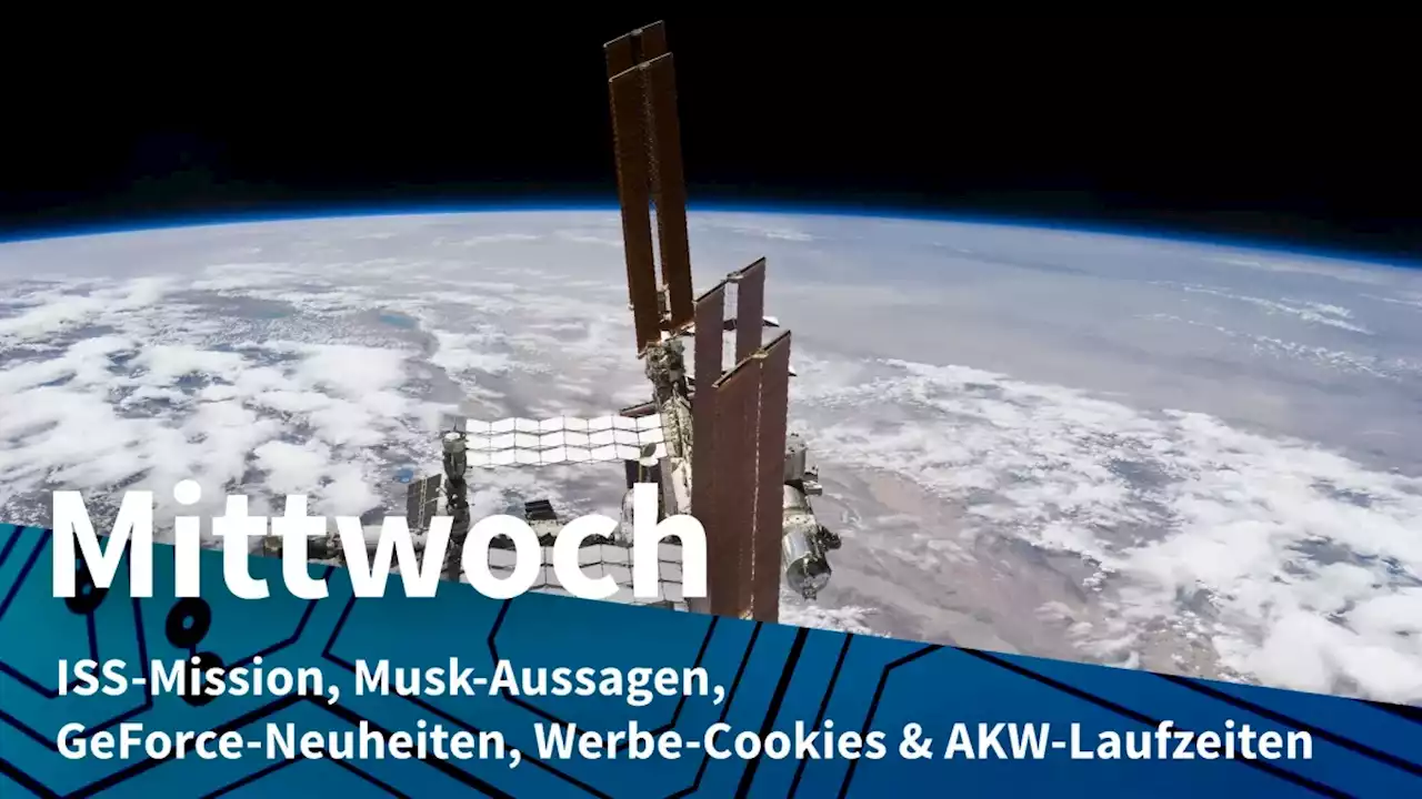 Mittwoch: Russen und Amerikaner vor gemeinsamem Start, Musk vor langer Befragung