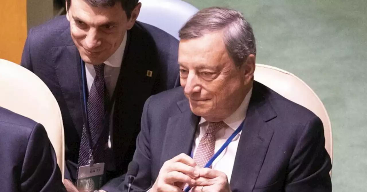 Il discorso integrale di Draghi all'Onu: fermezza contro la guerra di Putin