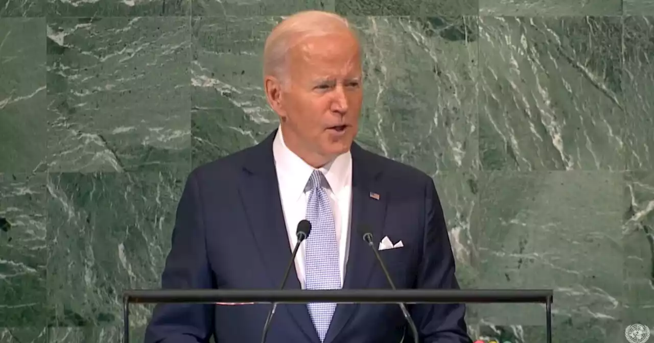 'Noi stiamo con l'Ucraina, punto'. Biden all'Assemblea Onu risponde alle minacce di Putin