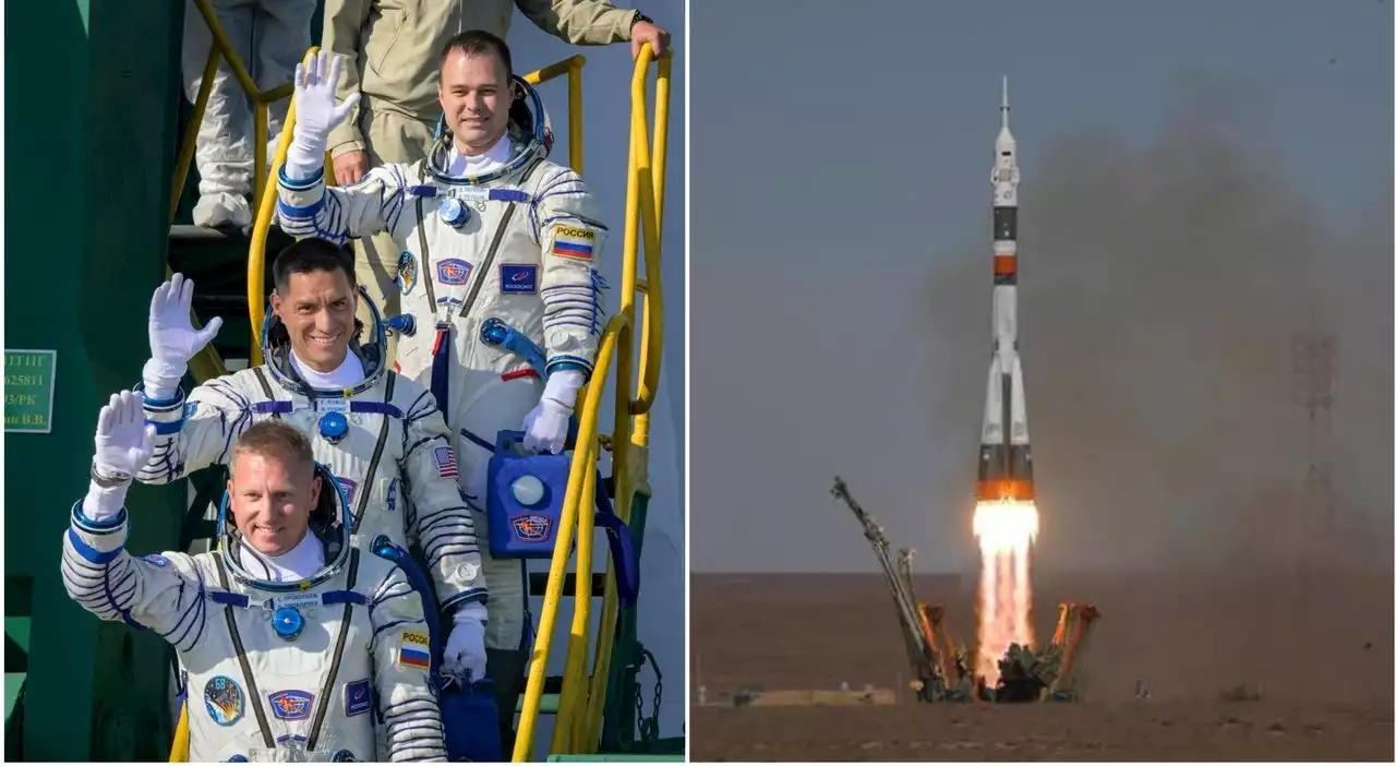 La pace nello spazio, un americano e due russi sulla Soyuz diretta alla stazione spaziale affidata a Samantha Cristoforetti Il lancio