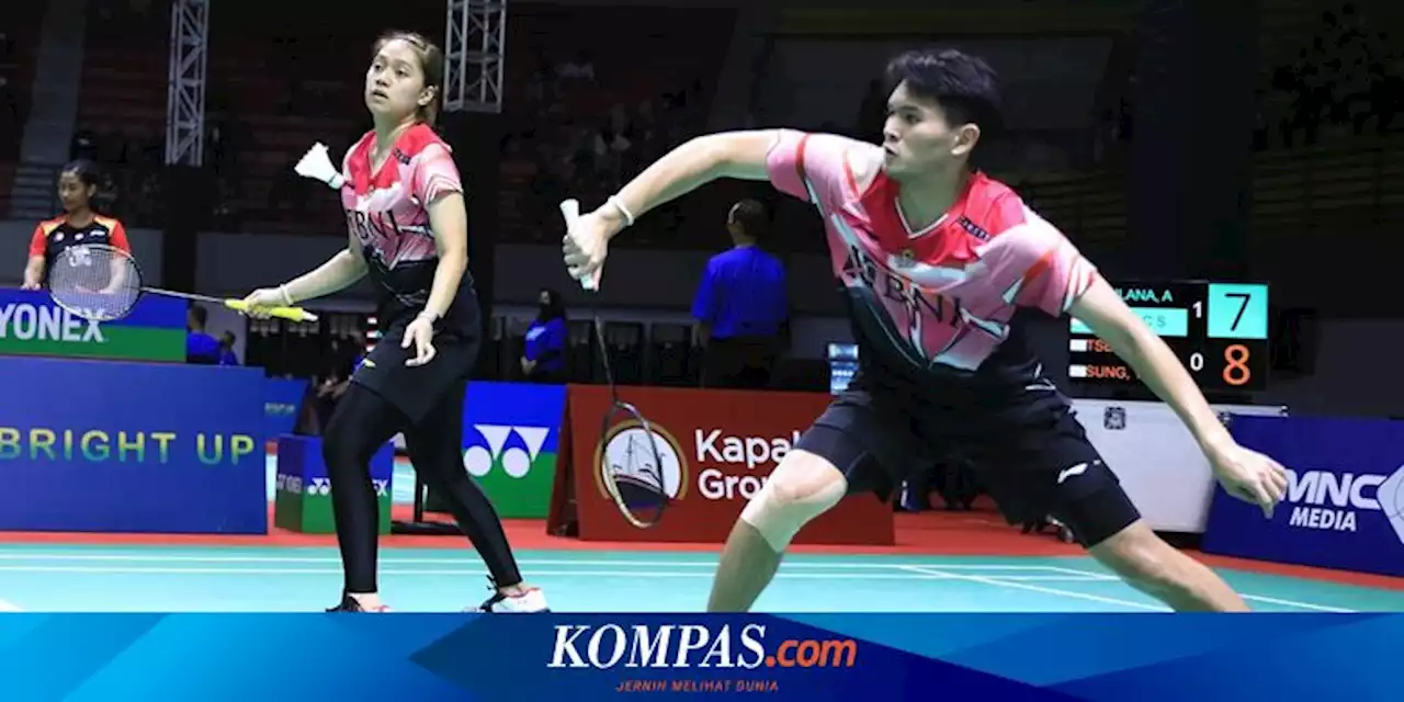 Hasil Indonesia International Series 2022, Debut Adnan/Indah Berjalan Mulus