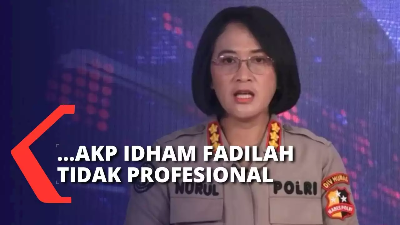 Diduga Tak Benar saat Tangani Kasus Pembunuhan Yosua, Polisi: AKP Idham Fadilah Tidak Profesional