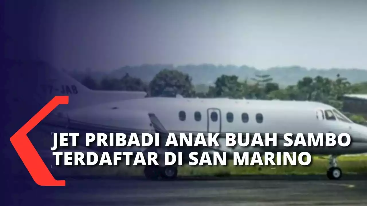 Jet Pribadi Anak Buah Sambo Terdaftar di San Marino! Timsus Polri Telusuri Pemiliknya