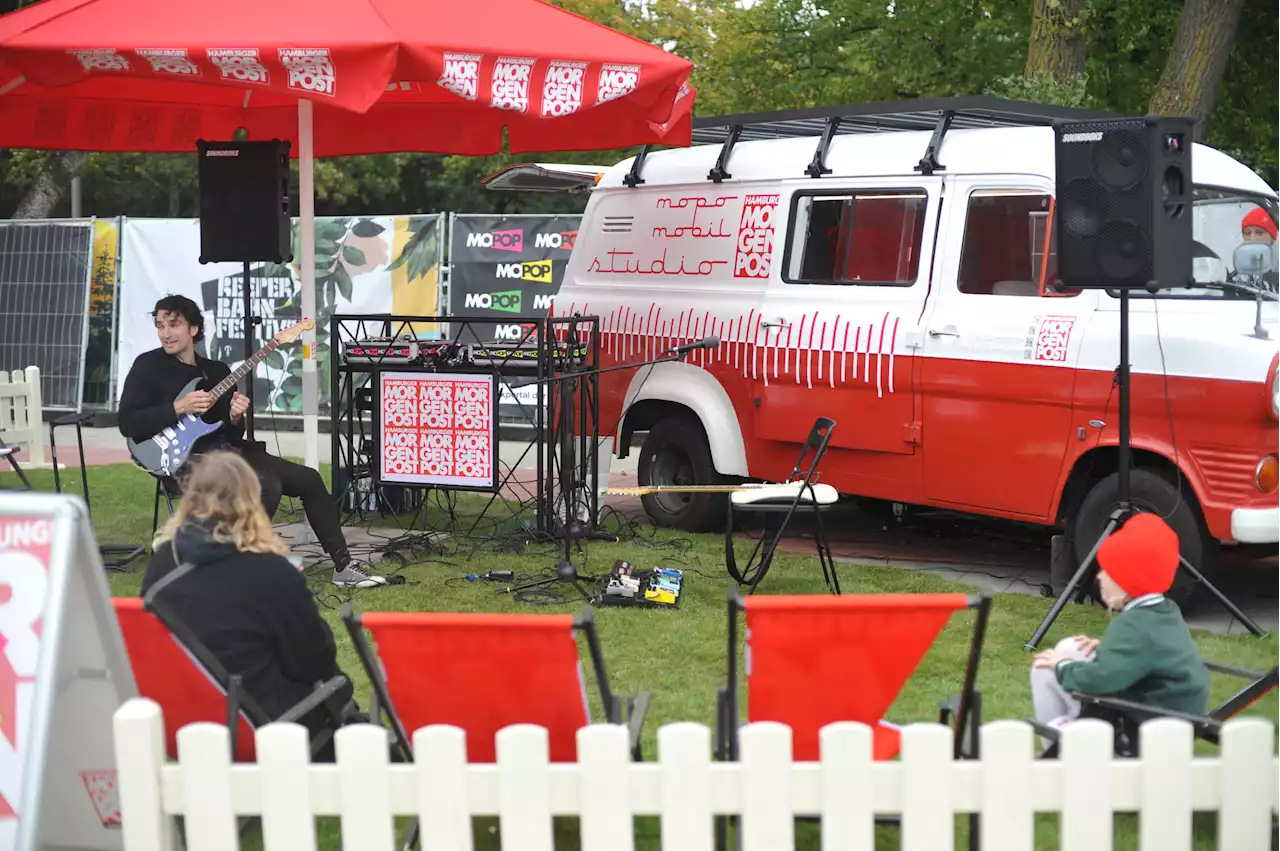 Auf dem Reeperbahn-Festival gibt’s was zu entdecken - auch am MOPO(P)-Mobil für lau!