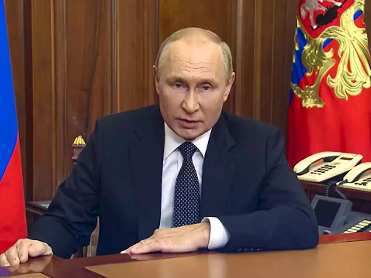 Putin warns the West he won't ‘bluff' on nukes in televised address