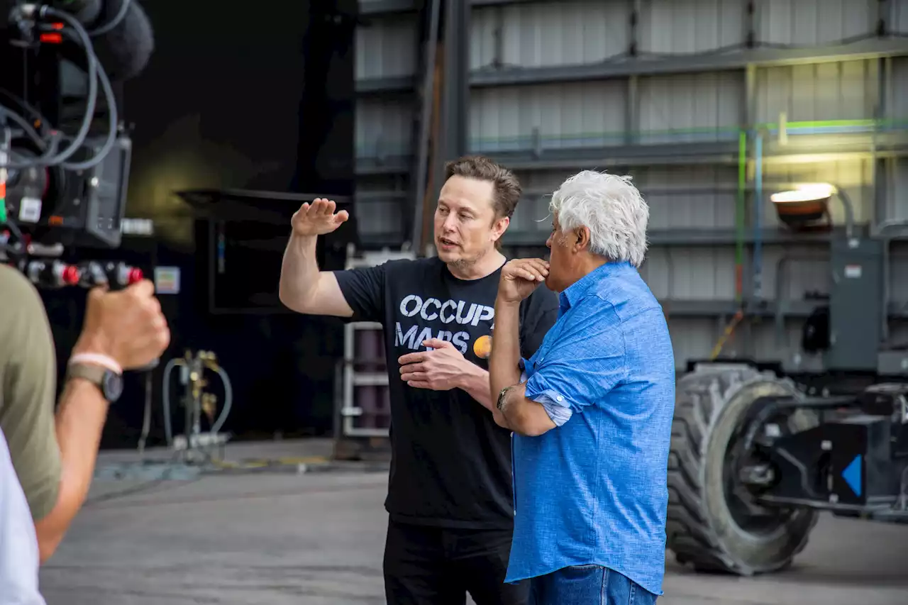 Elon Musk Says ‘Patents Are for the Weak' as He Talks Starship Rocket, Tours SpaceX Starbase With Jay Leno