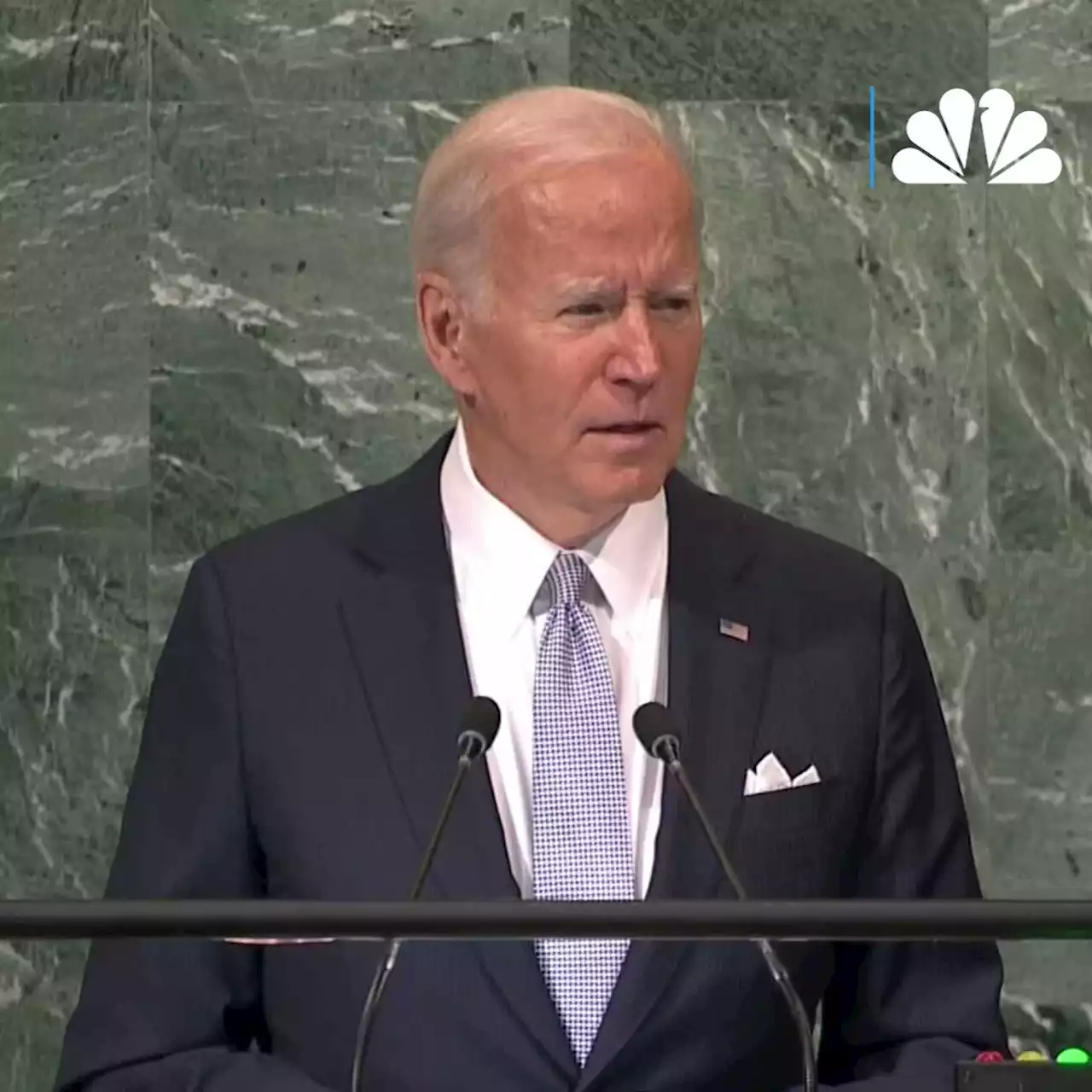 Biden: Russia ‘Shamelessly Violated' UN Charter in Ukraine