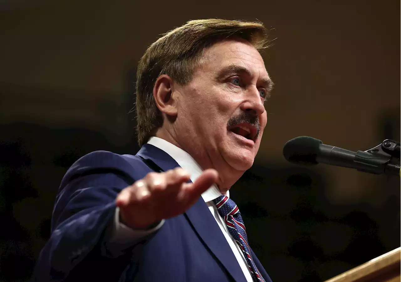 Mike Lindell complains he can't access his money after his phone was seized