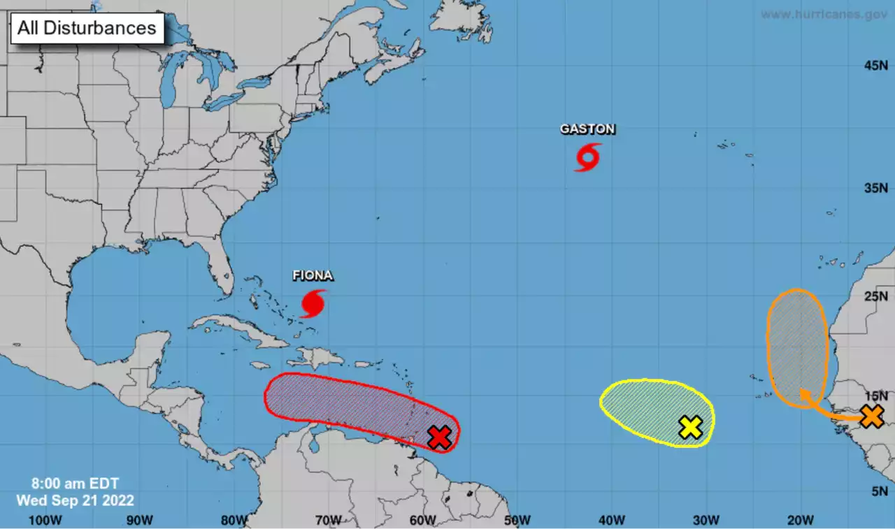 Hurricane Fiona to churn rough surf at Jersey Shore. New storms loom in Atlantic.