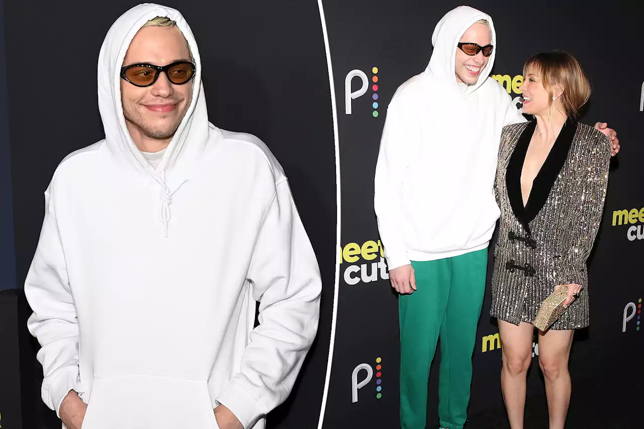 Kaley Cuoco roasts Pete Davidson’s red carpet hoodie: ‘Glad you dressed up’