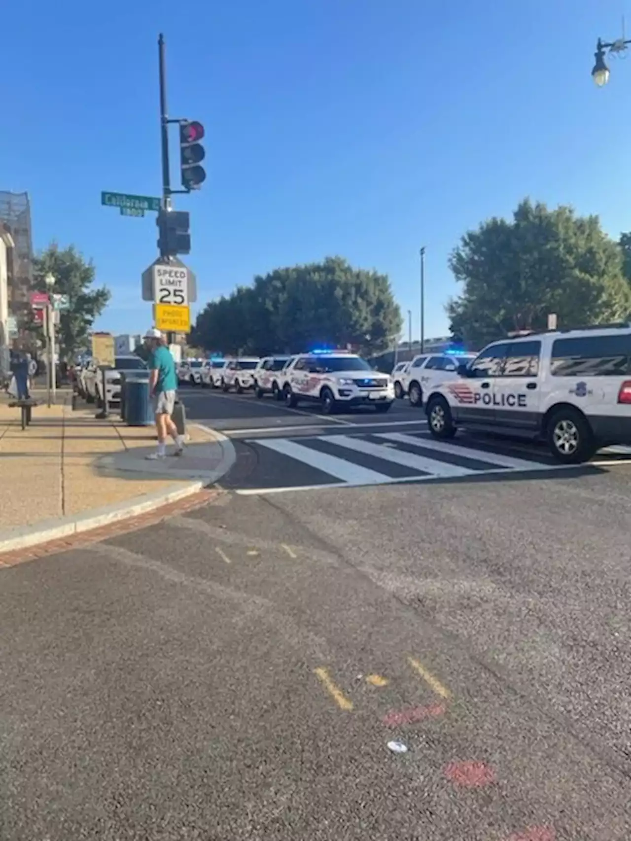 About that huge police presence in Adams Morgan this morning - PoPville