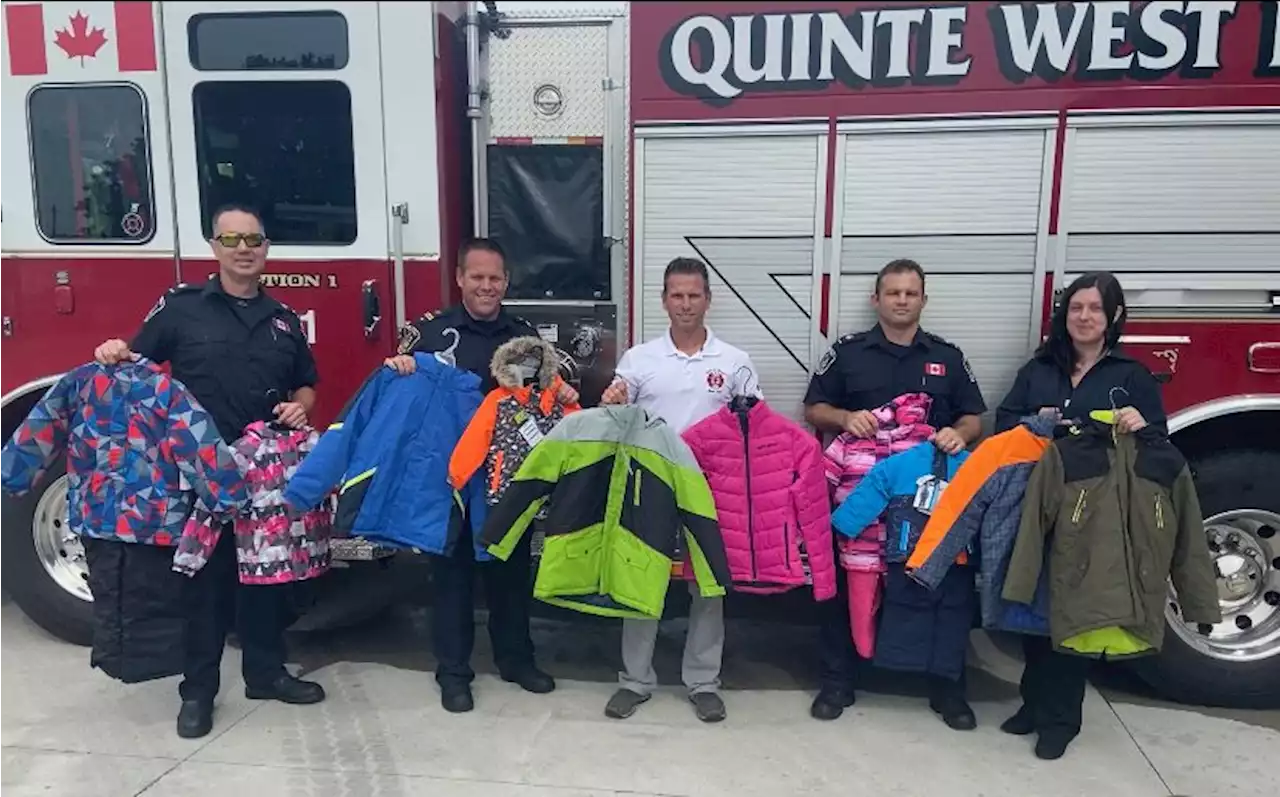 Donate a winter coat for kids in Quinte West