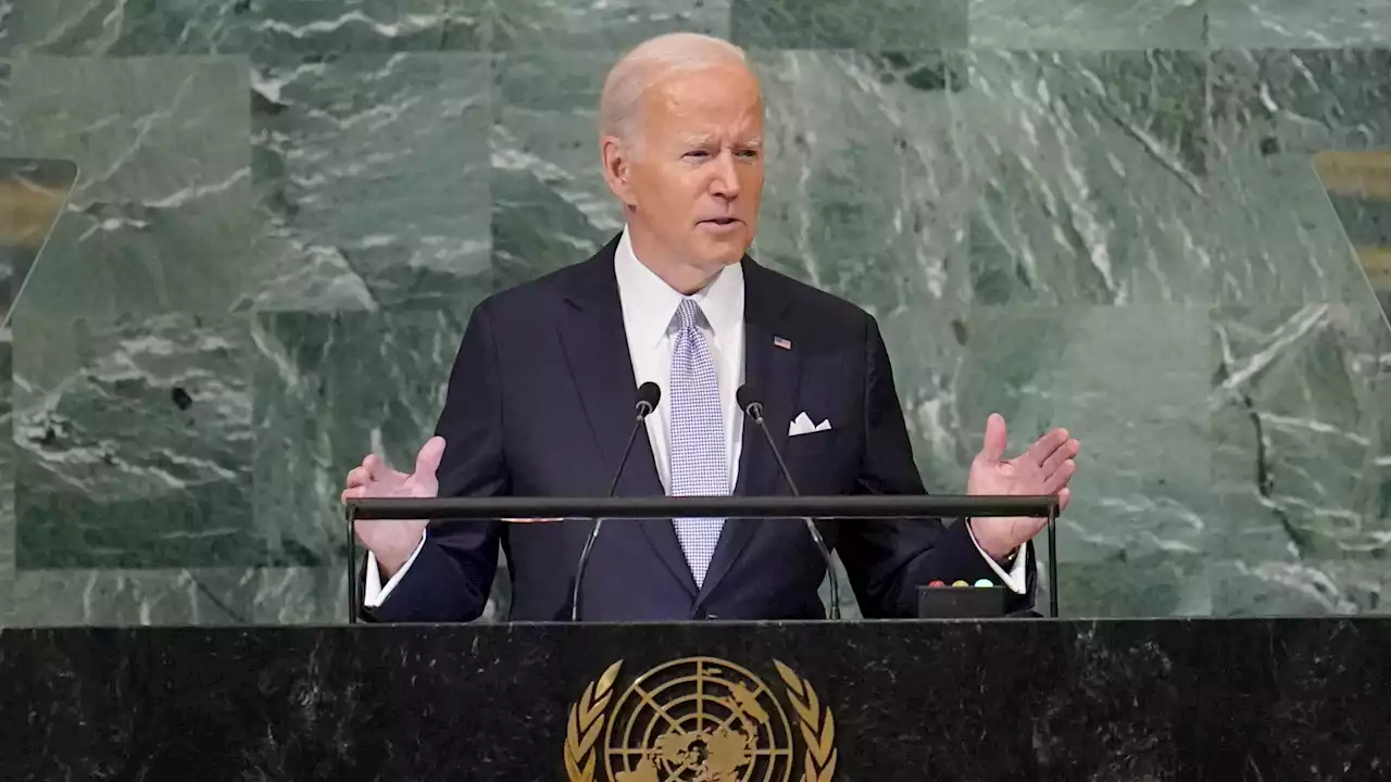 Biden all'Onu: 'Putin ha fatto minacce nucleari spericolate e irresponsabili'