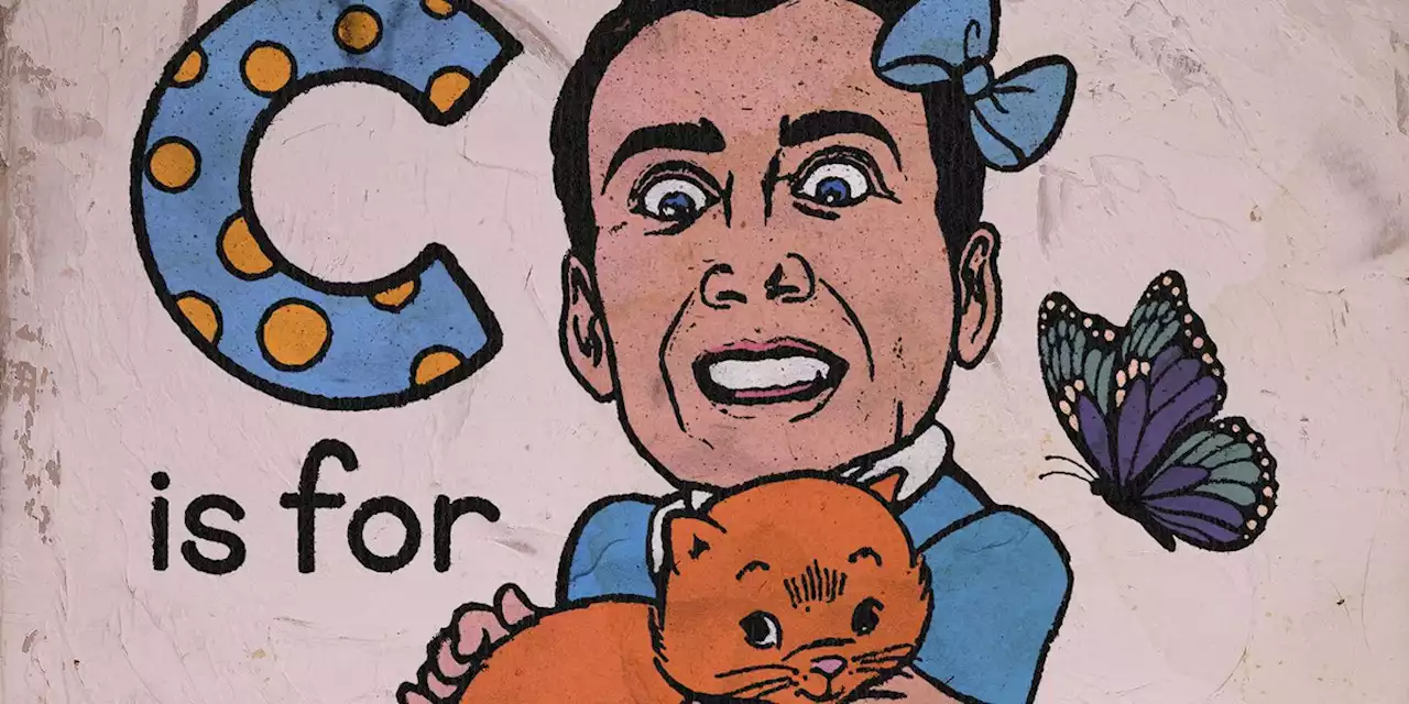 Artists Depict Nic Cage & His Cat Merlin For CatCon's Uncaged Exhibit