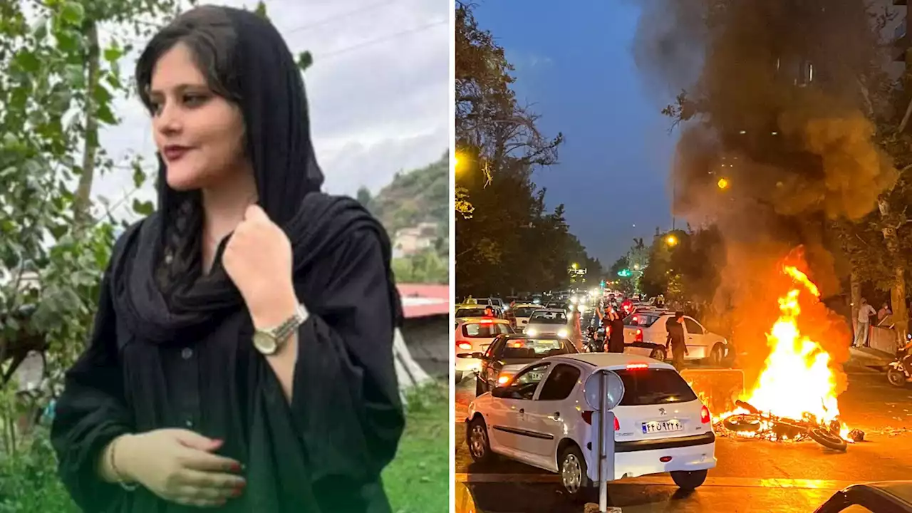 Mahsa Amini: Police assistant dead and four officers injured as violence over woman's death continues in Iran