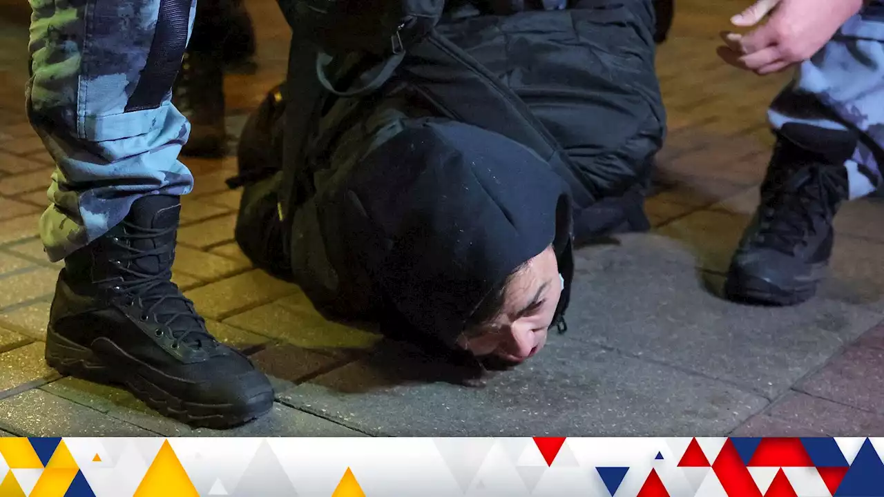 Ukraine: More than 1,000 arrested after Putin's mobilisation announcement sparks protests across Russia