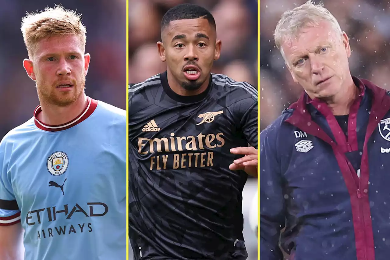 Amazing Premier League stats include Arsenal quirk, West Ham woes and De Bruyne record