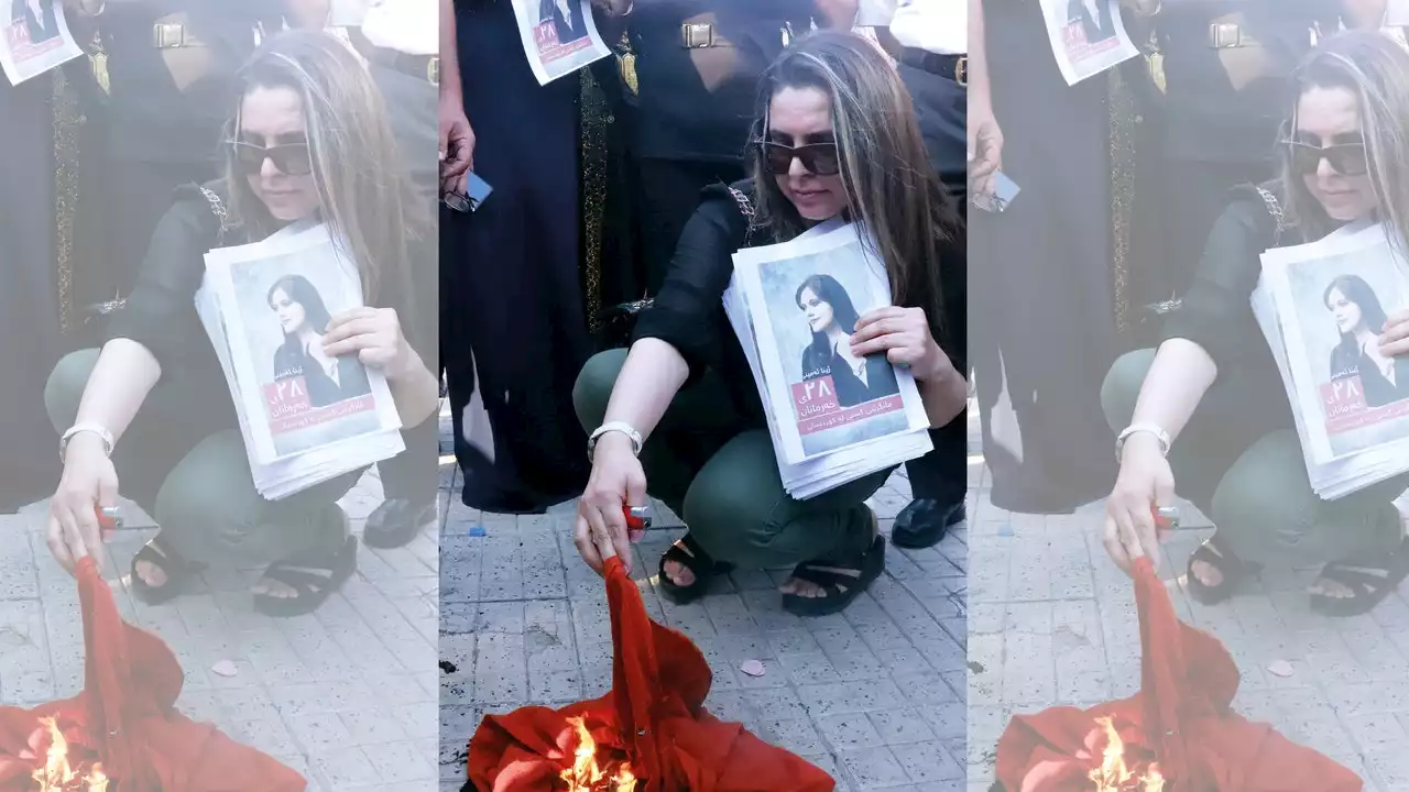 Why Iranian Women Are Cutting Their Hair & Burning Hijabs as Protest