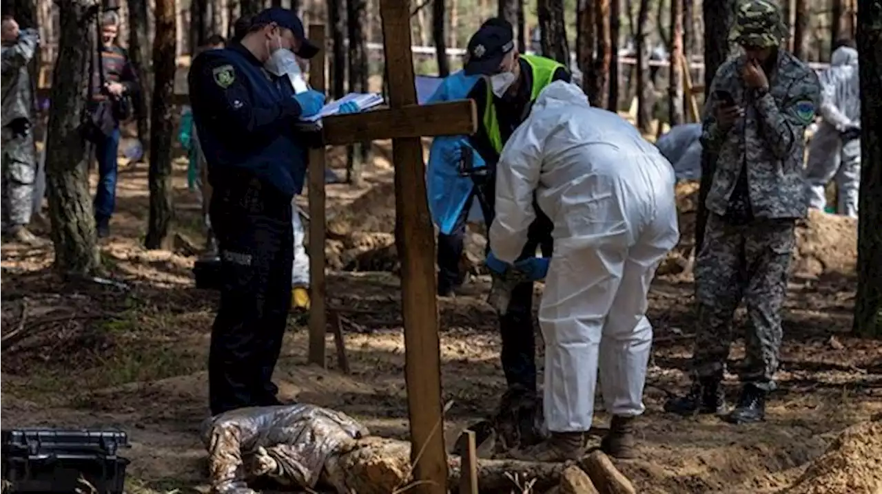 Konflik Rusia Ukraina: Korban Kuburan Massal di Izium Diduga Disiksa, Ada yang Alat Vitalnya Putus