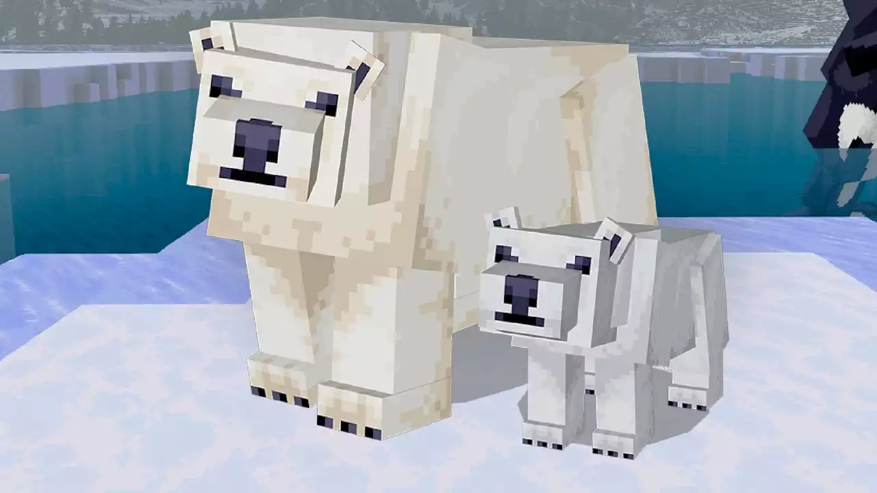 Minecraft adds playable animals with free Frozen Planet II worlds