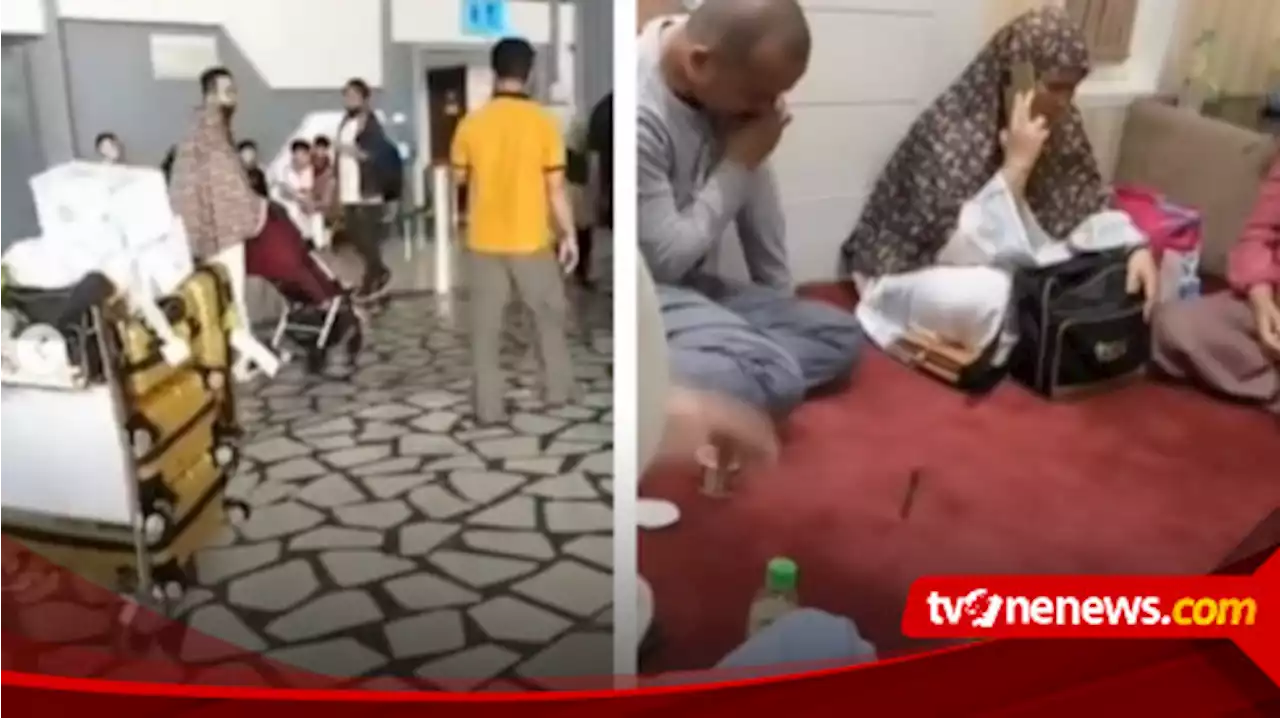 Viral Video Calon Jemaah Umrah Grebek Sepasang Suami Istri yang Diduga Melakukan Penipuan di Bandara