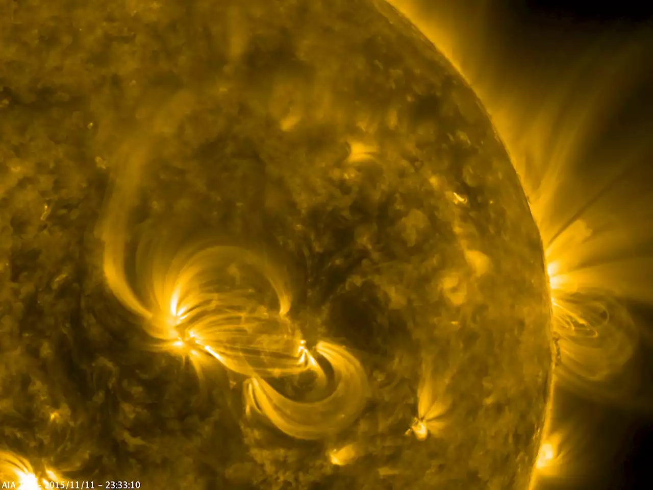 Solar Orbiter Captures the First Ever Image of a Magnetic Solar Switchback on the Sun