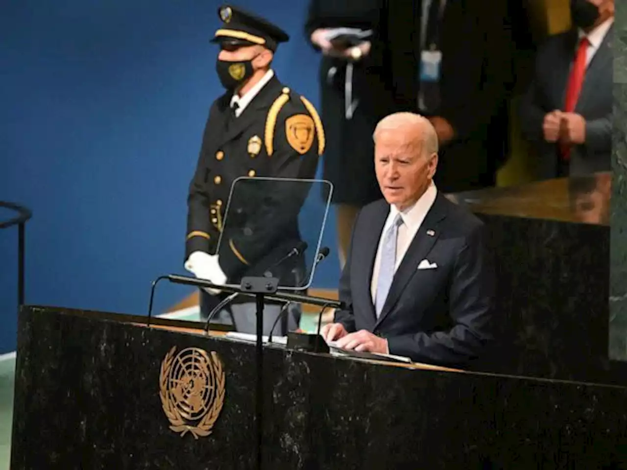 Biden calls for more UN support for Ukraine, rebukes Putin for new threats