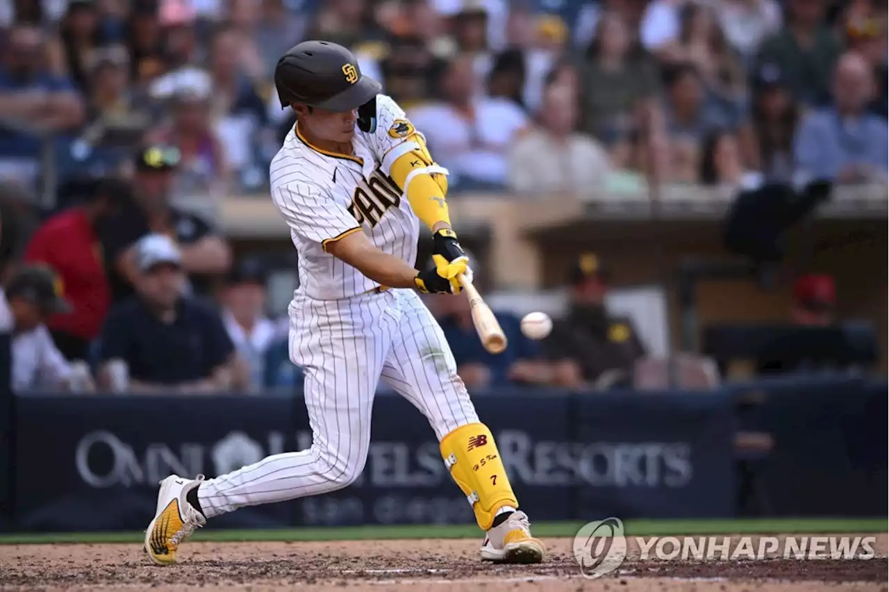 김하성 해냈다…MLB서 첫 한 시즌 10홈런 작렬 | 연합뉴스