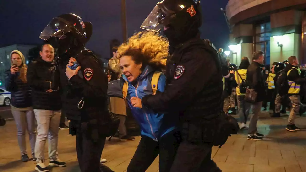 Russland: Hunderte bei Teilmobilmachungs-Demos festgenommen