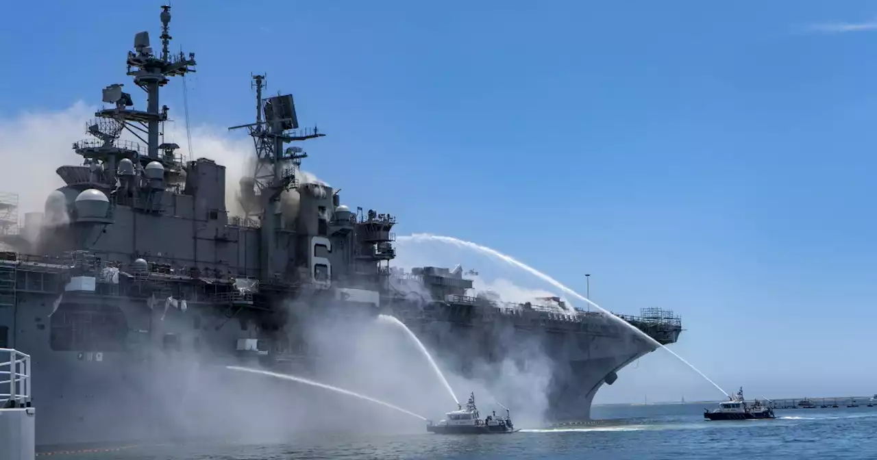 USS Bonhomme Richard fire trial day 3: Expert testimony focuses on batteries