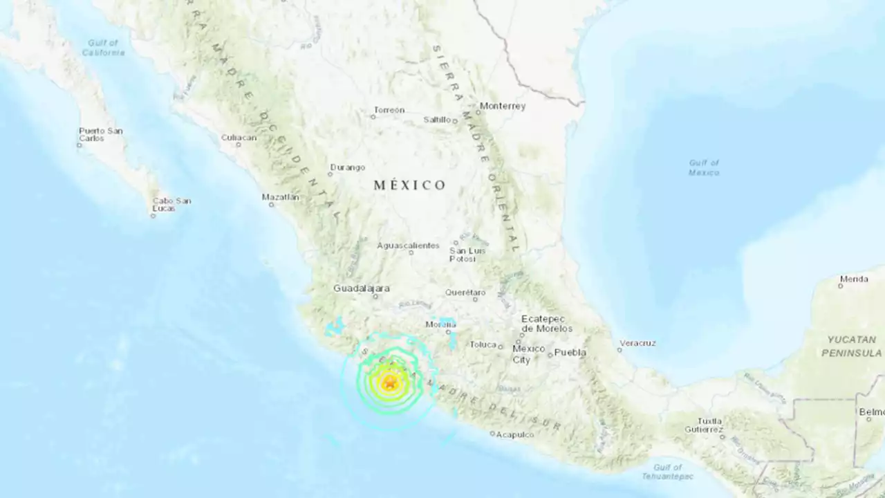 6.8-magnitude earthquake strikes Mexico's Pacific coast, 2nd powerful quake to hit region this week