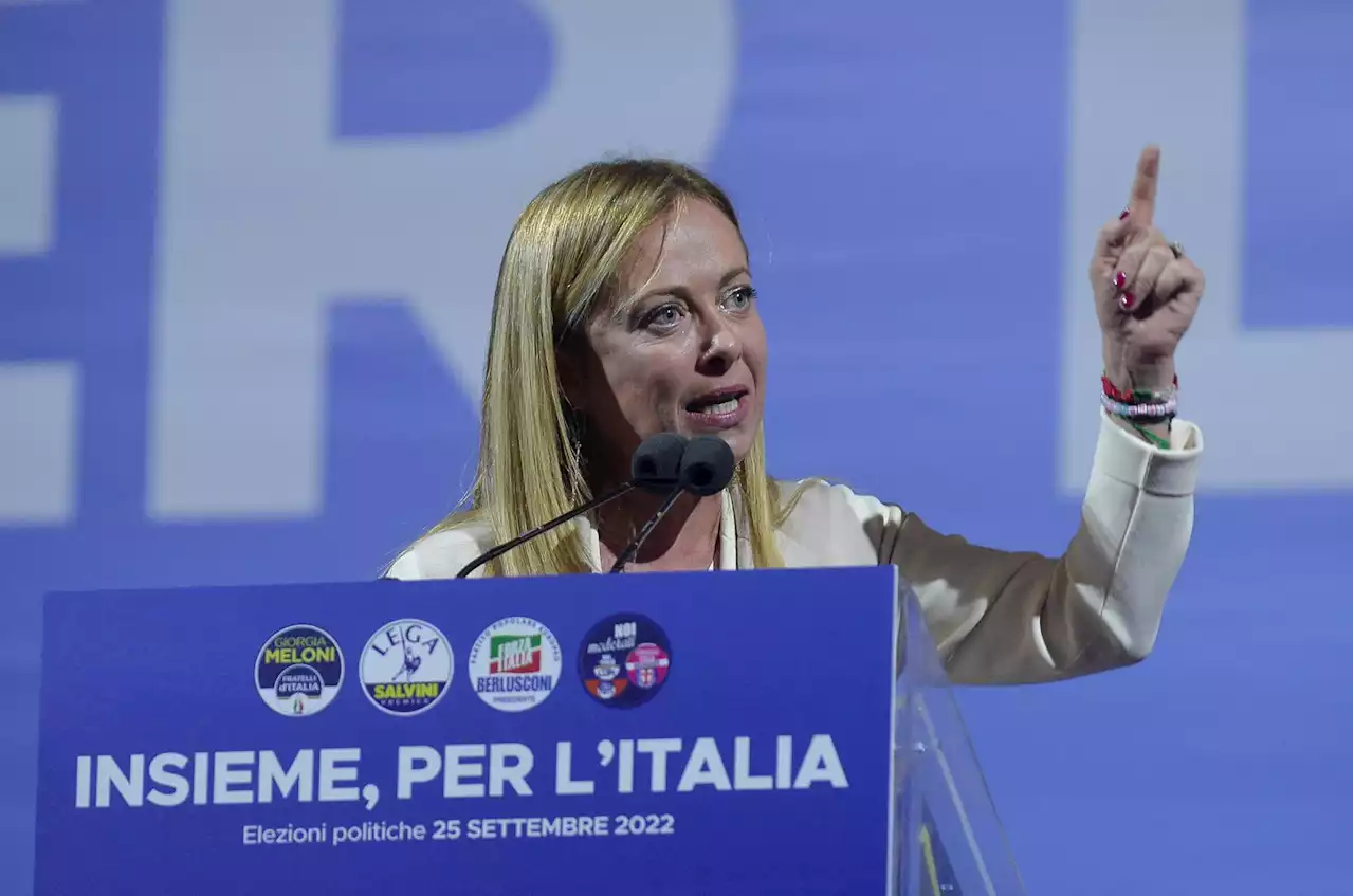 Elezioni 2022, Meloni: 'Costruiremo nazione basata sul merito'