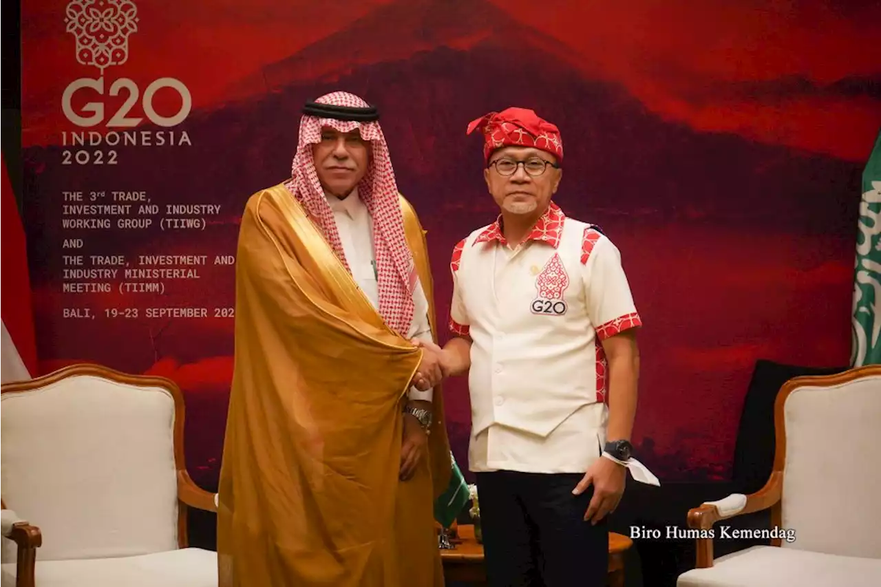 Bertemu Mendag Saudi, Zulkifli Hasan Dorong Perundingan ISA-CEPA