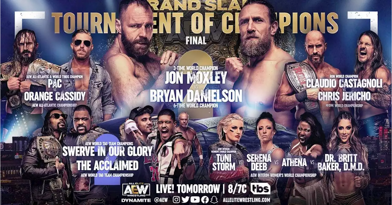 Five Extremely Unfair Title Matches Set for AEW Grand Slam Dynamite