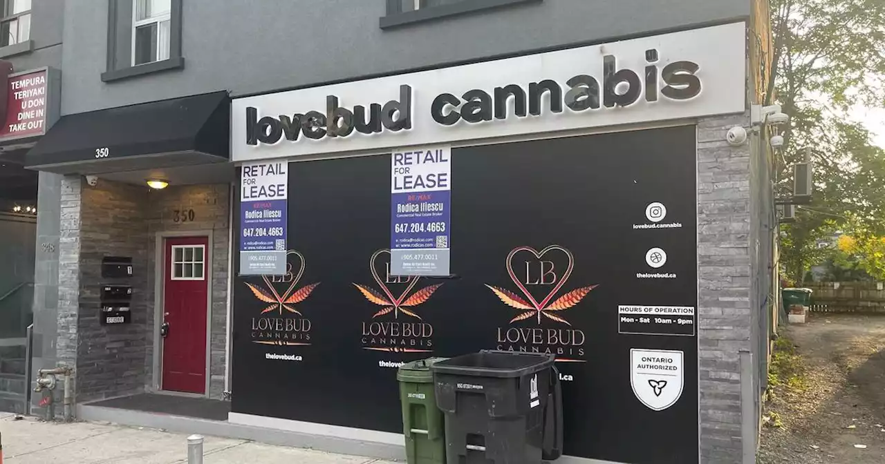 Toronto cannabis store locked out by landlord within months of opening