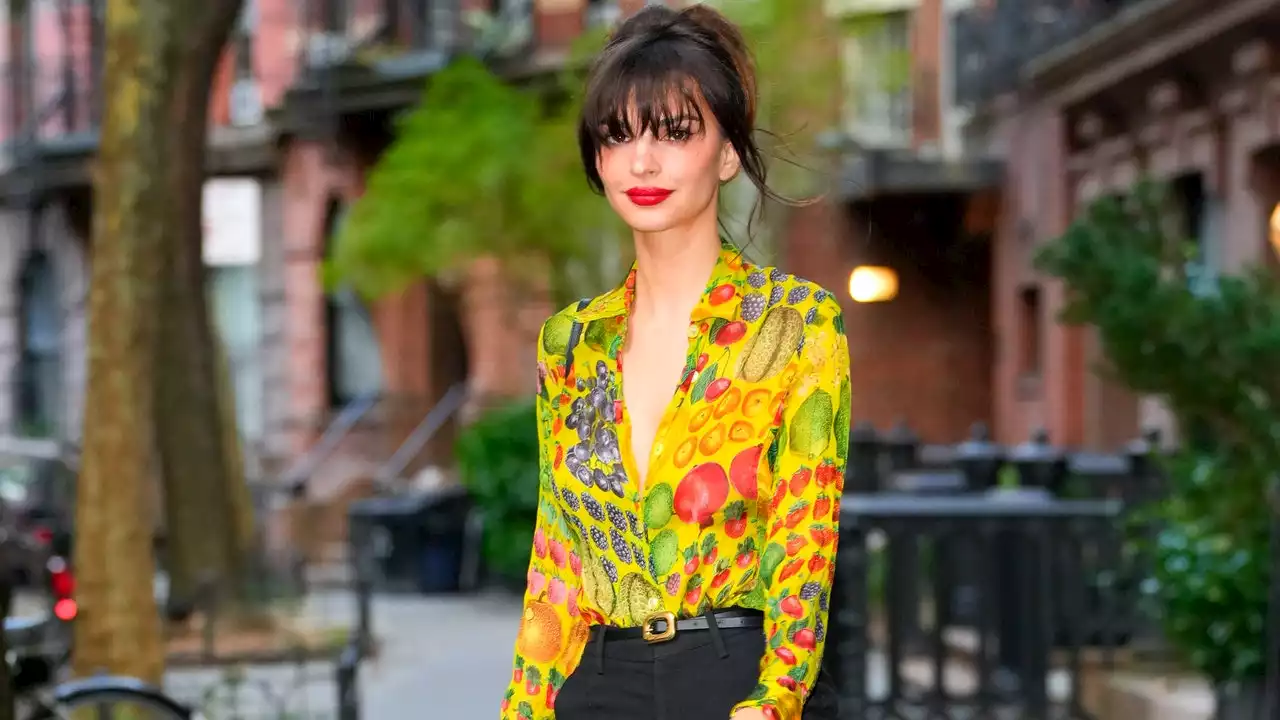 I’m Loving Emily Ratajkowski’s Vintage Style Renaissance