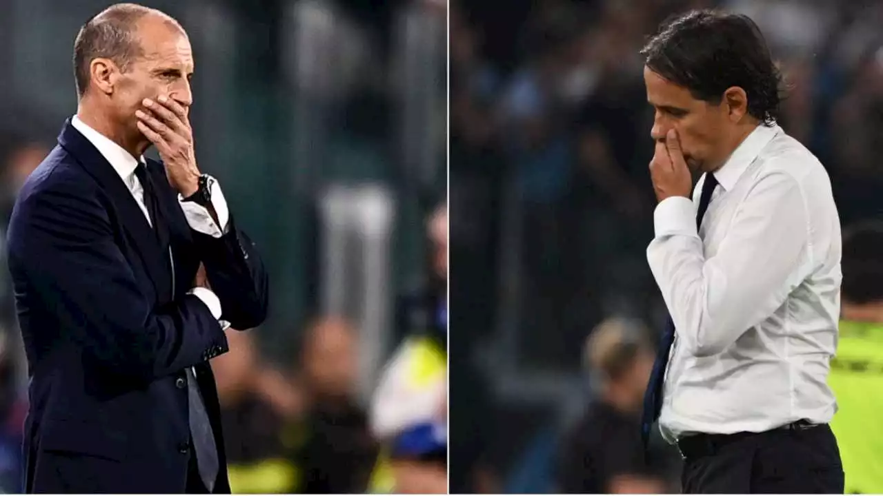 Scossa tattica per Juventus e Inter: la mossa per salvare Allegri e Inzaghi - Calciomercato