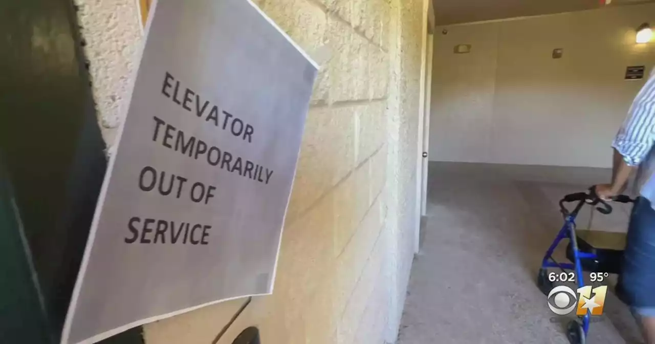 Dallas senior living complex has been without a working elevator for weeks