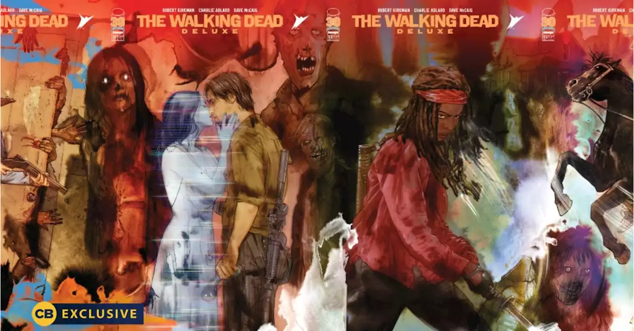 The Walking Dead Deluxe Debuts Tula Lotay's Connecting Variant Covers (Exclusive)