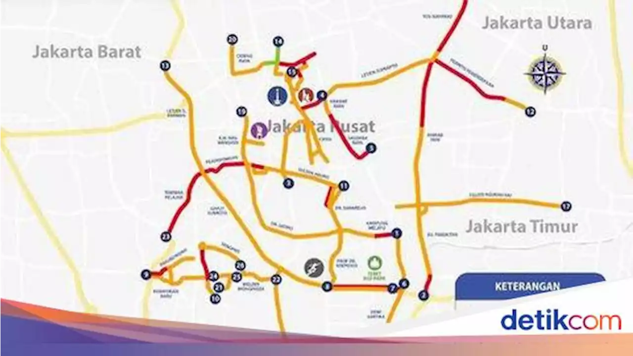 Peta 26 Calon Jalur Sepeda Baru di Jakarta, Total Panjang Nyaris 200 Km!