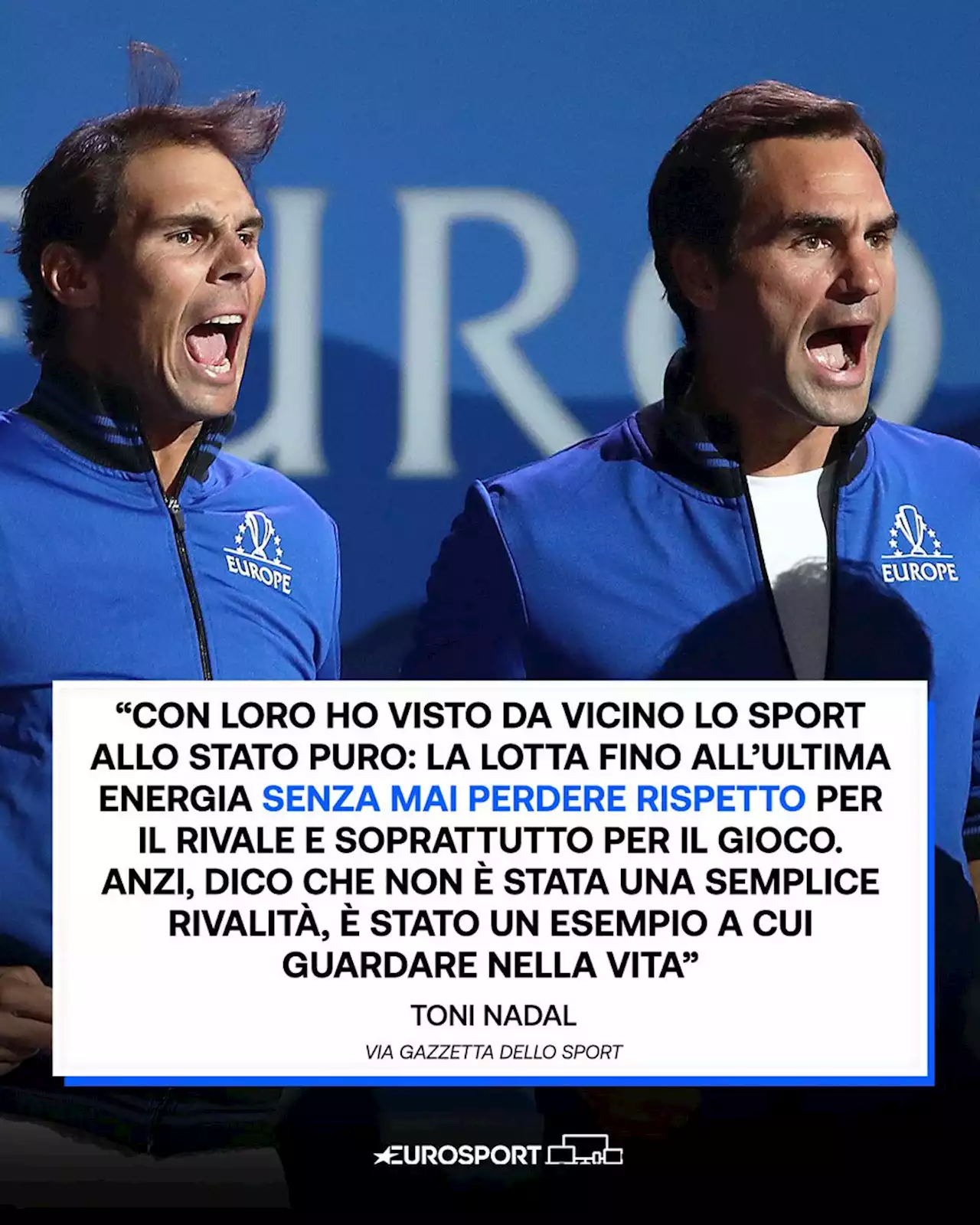 Laver Cup, Toni Nadal: 'Tra Roger e Rafa la rivalità più grande di sempre'